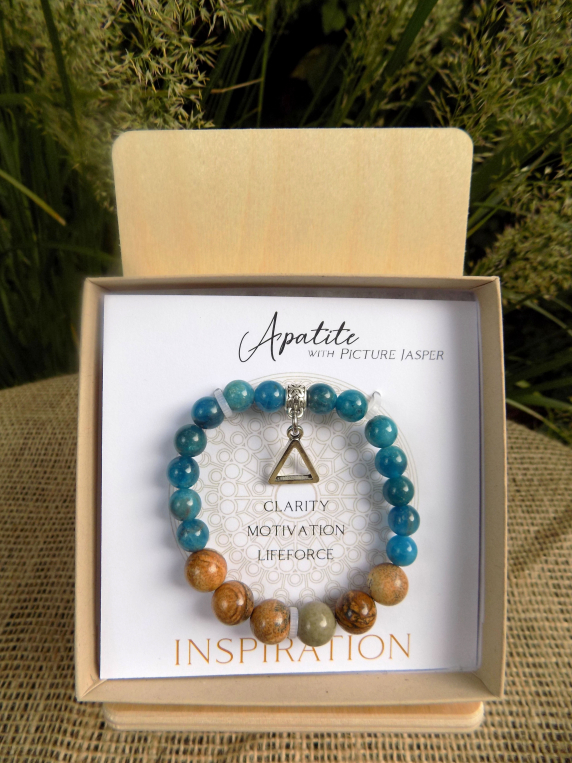 Apatite INSPIRIT Energy Bracelet