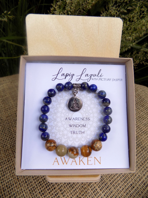Lapis Lazuli INSPIRIT Energy Bracelet