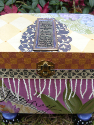 Lavendar Morning "Journey" Wish Box
