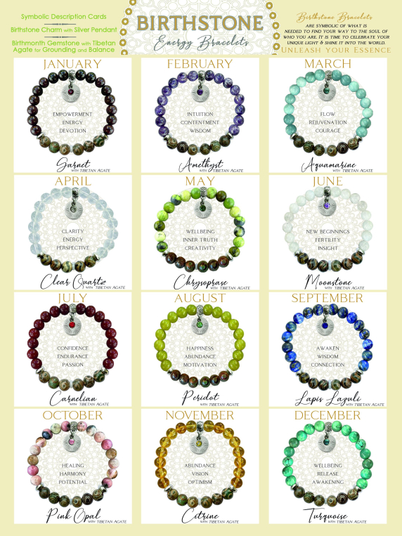 FEBRUARY Birthstone Bracelet - Amethyst