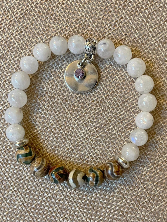 JUNE Birthstone Bracelet - Moonstone