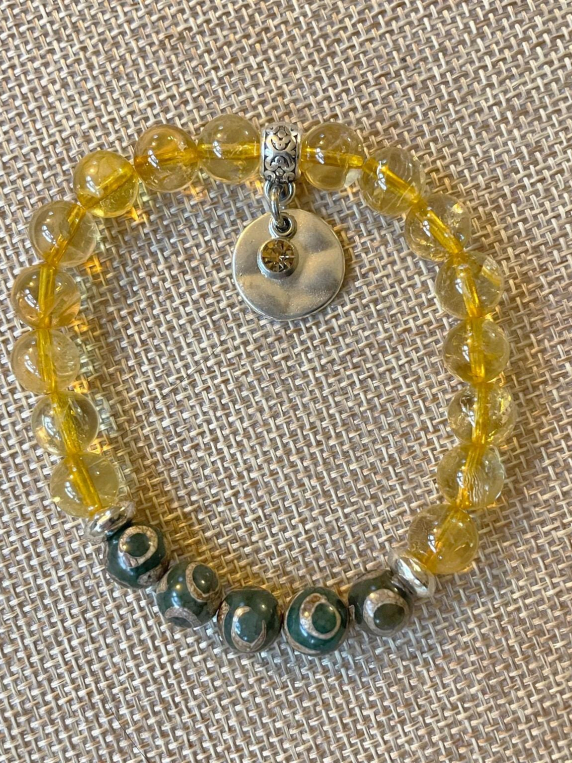 NOVEMBER Birthstone Bracelet - Citrine