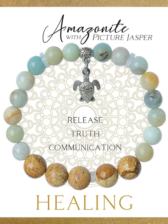 Amazonite Inspirit Energy Bracelet - HEALING