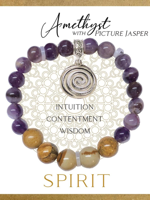 Amethyst Inspirit Energy Bracelet - SPIRIT