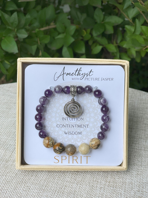 Amethyst Inspirit Energy Bracelet - SPIRIT