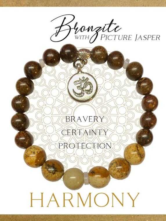 Bronzite Inspirit Energy Bracelet - HARMONY