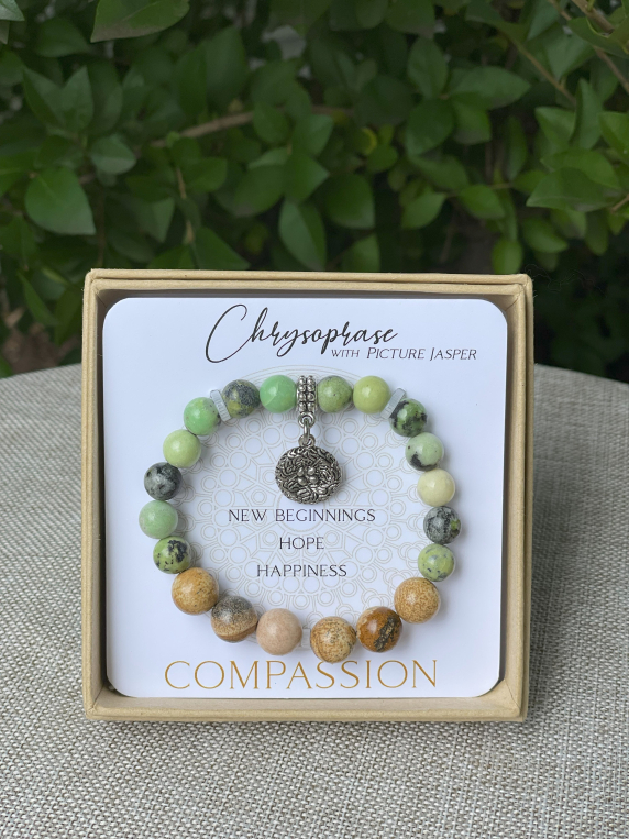 Chrysoprase Inspirit Energy Bracelet - COMPASSION