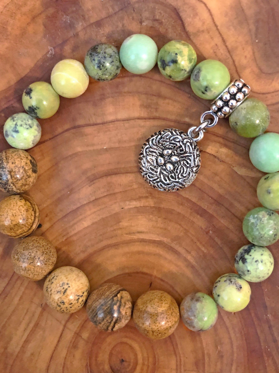 Chrysoprase Inspirit Energy Bracelet - COMPASSION