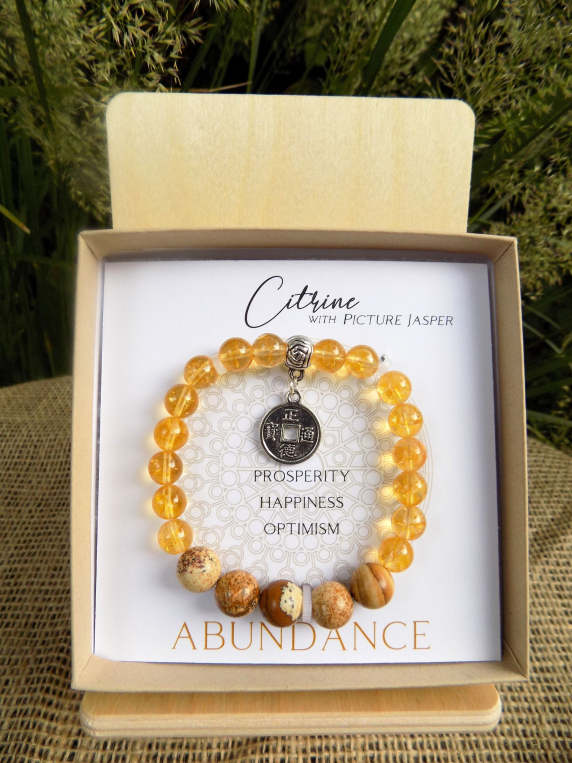 Citrine Inspirit Energy Bracelet - ABUNDANCE