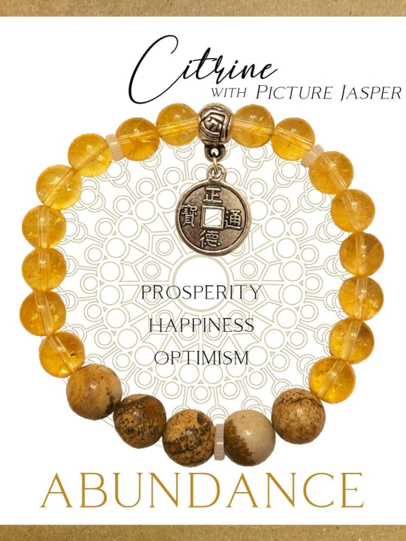 Citrine Inspirit Energy Bracelet - ABUNDANCE