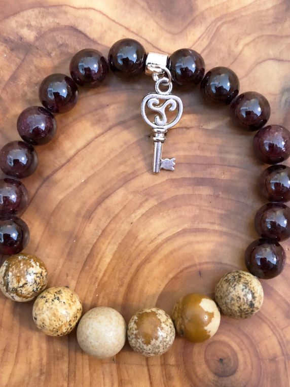 Garnet Inspirit Energy Bracelet - EMPOWERMENT