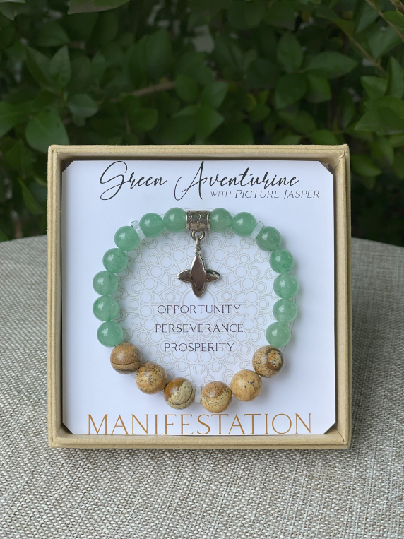 Green Aventurine Inspirit Energy Bracelet - MANIFESTATION