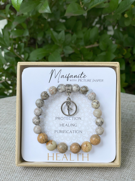 Maifanite Inspirit Energy Bracelet - HEALTH
