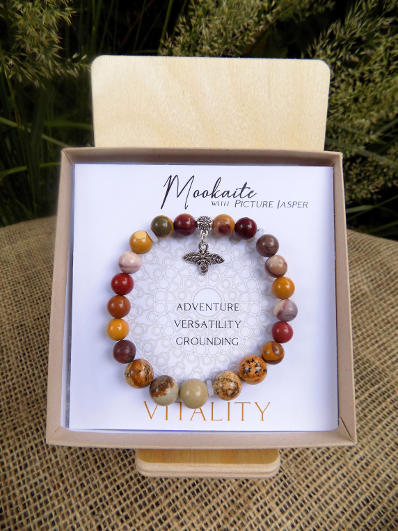 Mookaite Inspirit Energy Bracelet - VITALITY