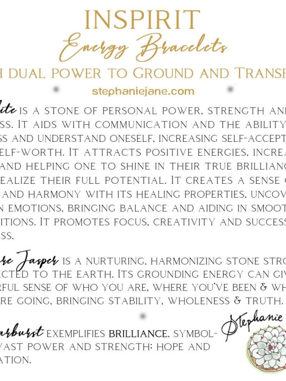 Opalite Inspirit Energy Bracelet - BRILLIANCE