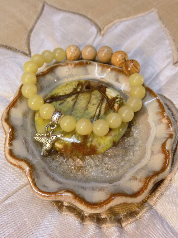 Peridot Inspirit Energy Bracelet - HAPPINESS