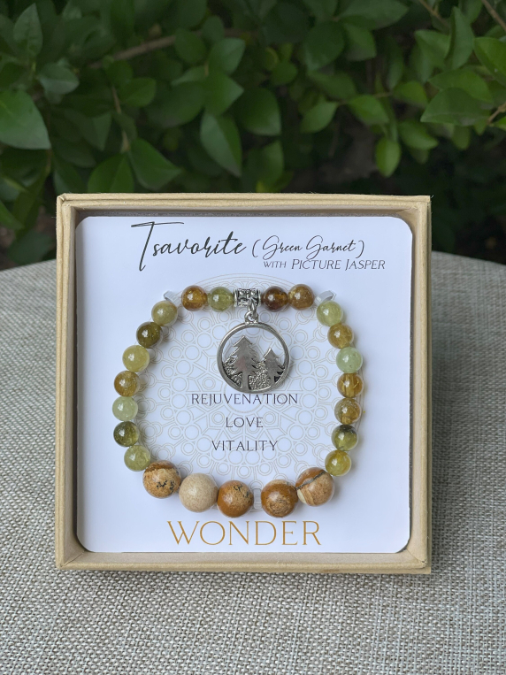 Tsavorite Inspirit Energy Bracelet - WONDER