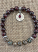 JANUARY Birthstone Bracelet - Garnet