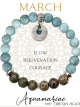 MARCH Birthstone Bracelet - Aquamarine