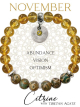 NOVEMBER Birthstone Bracelet - Citrine