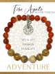 Fire Agate Inspirit Energy Bracelet - ADVENTURE