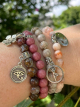 Flower Agate Inspirit Energy Bracelet - BLOOM Flower Agate Inspirit Energy Bracelet - BLOOM