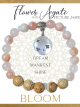 Flower Agate Inspirit Energy Bracelet - BLOOM Flower Agate Inspirit Energy Bracelet - BLOOM