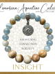 Lemurian Aquatine Calcite Inspirit Energy Bracelet - INSIGHT Lemurian Aquatine Calcite Inspirit Energy Bracelet - INSIGHT