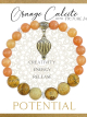 Orange Calcite Inspirit Energy Bracelet - POTENTIAL