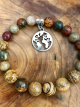 Picasso Jasper Inspirit Energy Bracelet - SAVOR
