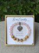Rose Quartz Inspirit Energy Bracelet - LOVE