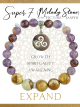 Super 7 (Melody Stone) Inspirit Energy Bracelet - EXPAND