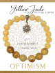 Yellow Jade Inspirit Energy Bracelet - OPTIMISM