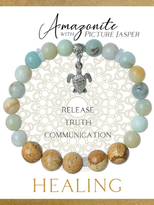 Amazonite Inspirit Energy Bracelet - HEALING