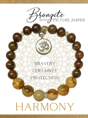 Bronzite Inspirit Energy Bracelet - HARMONY Bronzite Inspirit Energy Bracelet - HARMONY