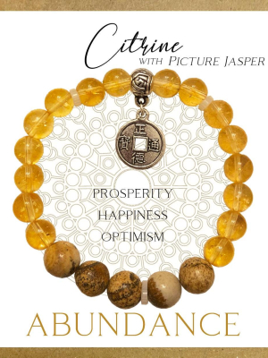 Citrine Inspirit Energy Bracelet - ABUNDANCE Citrine Inspirit Energy Bracelet - ABUNDANCE