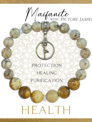Maifanite Inspirit Energy Bracelet - HEALTH