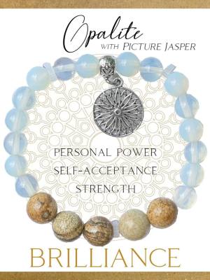 Opalite Inspirit Energy Bracelet - BRILLIANCE Opalite Inspirit Energy Bracelet - BRILLIANCE