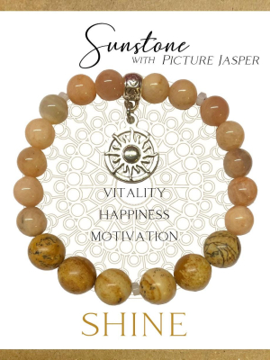 Sunstone Inspirit Energy Bracelet - SHINE Sunstone Inspirit Energy Bracelet - SHINE
