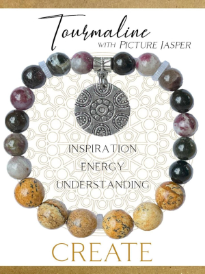 Tourmaline Inspirit Energy Bracelet - CREATE Tourmaline Inspirit Energy Bracelet - CREATE
