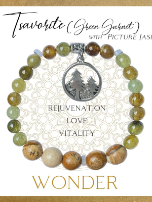 Tsavorite Inspirit Energy Bracelet - WONDER Tsavorite Inspirit Energy Bracelet - WONDER