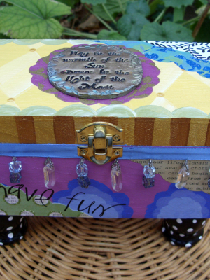 Lavendar Morning "Have Fun" Wish Box Lavendar Morning "Have Fun" Wish Box