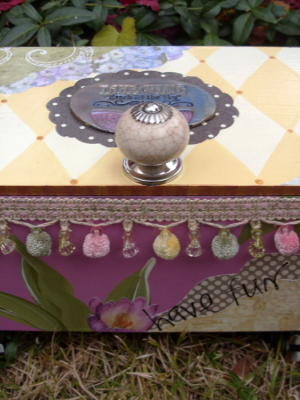 Lavendar Morning "Have Fun" Wish Box