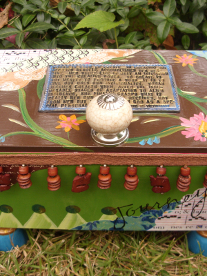 Sweet Pea "Journey" Wish Box